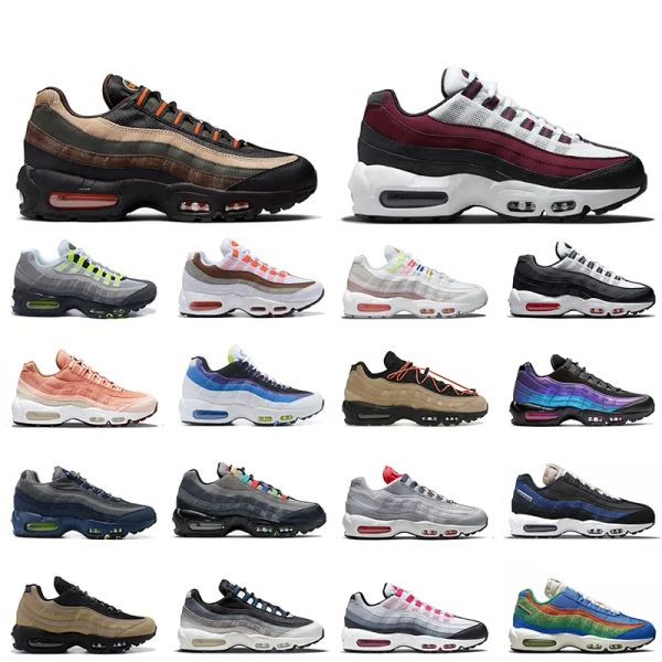 

2023 fashion air cushion 95 running shoes light p blue wolf grey for men women big size 12 og sneakers total orange max 95s sports solosneak
