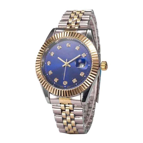 

dimond couples watches 31/36/41mm stainless steel strap 2813 movement wristwatches women men watch montre de luxe gifts, Slivery;brown