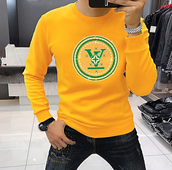 

man sweatshirt mens hoodie jumper designer hoodies streetwear pullover sweatshirt men's clothing, Black