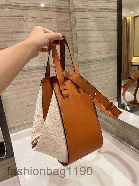 

handbag loews shoulder bag hammock 2023 women designer cowhide color fashion backpack single messenger por euri