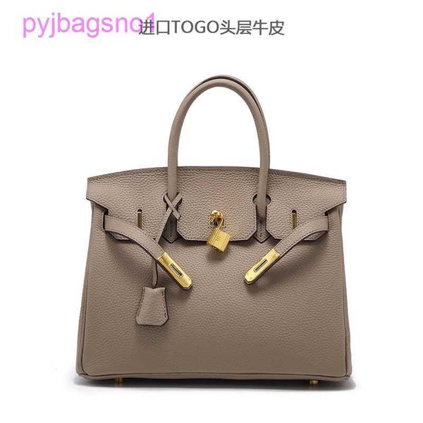 

original edition designer brikin shoulder bags online outlet high set genuine leather handbag women's togo lychee grain layer