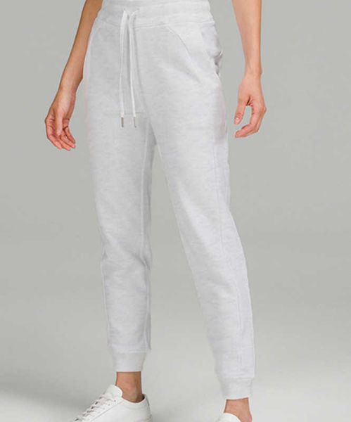 

women's yoga jogging sports lululem clothes women's high waist sports pants pure cotton wool knitted pants fitness pants