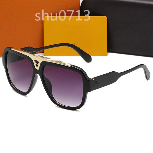 

men women designer sunglasses millionaire square frame quality outdoor avant-garde whole style glasses with case 09932135, White;black