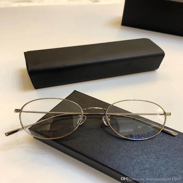 

new eyeglasses frame women men glasses eyeglass frames eyeglasses frame clear lens glasses frame oculos 666 with case317m, Silver