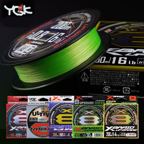 

braid line original ygk xbraid upgrade x8 jigman pe line fishing line 230227
