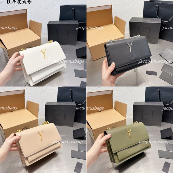 

womens sunset chain bag wallet in crocodile embossed leather designer luxury shoulder message envelope bags flap cross body handbag size 20-