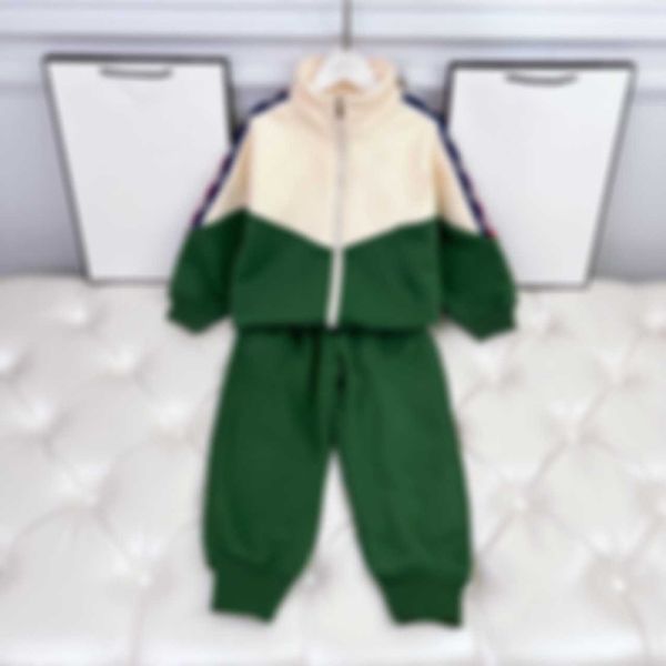 

sets/suits clothing sets girls' korean 22 year new fashionable children's wear boys' and spring autumn baseball sport two pie