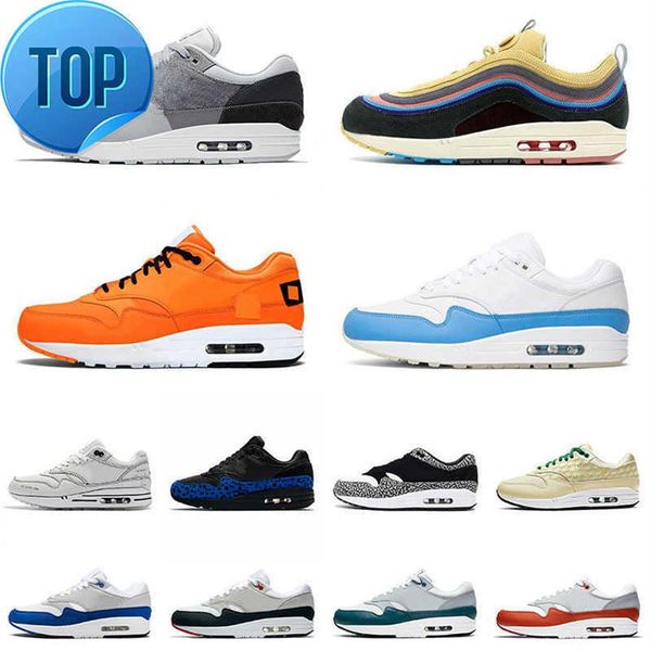 

36-45 cushions max 87 running shoes sean wotherspoon men women university blue london orange trainers sports260y
