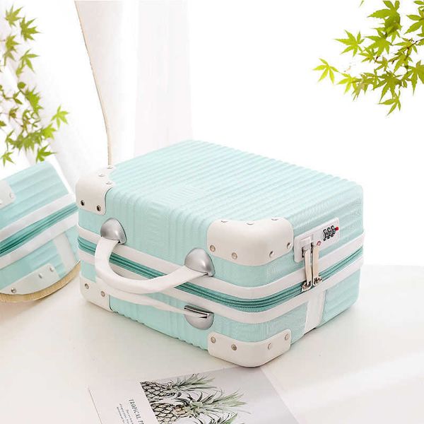 

cosmetic organizer storage bags 14inch multifunctional case for travel hand luggage portable toiletries makeup bag suitcase y2302