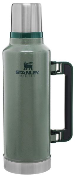 

stanley classic vacuum insulated stainless steel bottle 2 qt compass