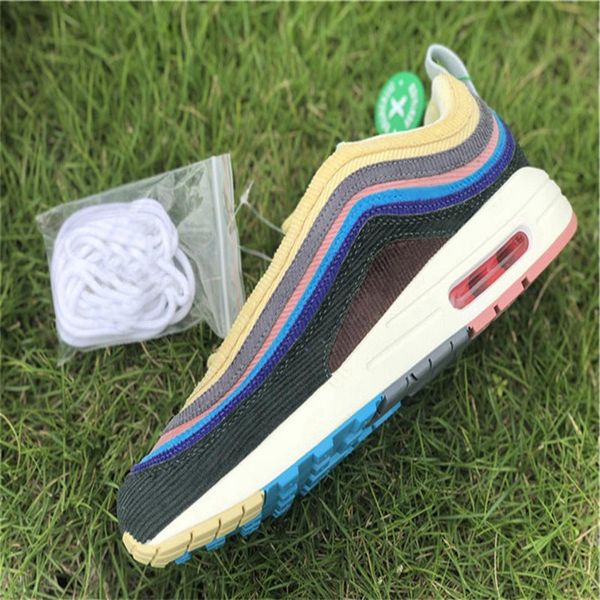 

shoes authentic sean wotherspoon 1 97 vf sw man running women 2018 lemon corduroy rainbow zapatos sneakers original us5-13193z