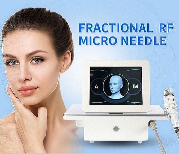 

portable fractional gold rf microneedle acne scars rf anti-acne skin lifting anti-wrinkle spa use beauty equipment