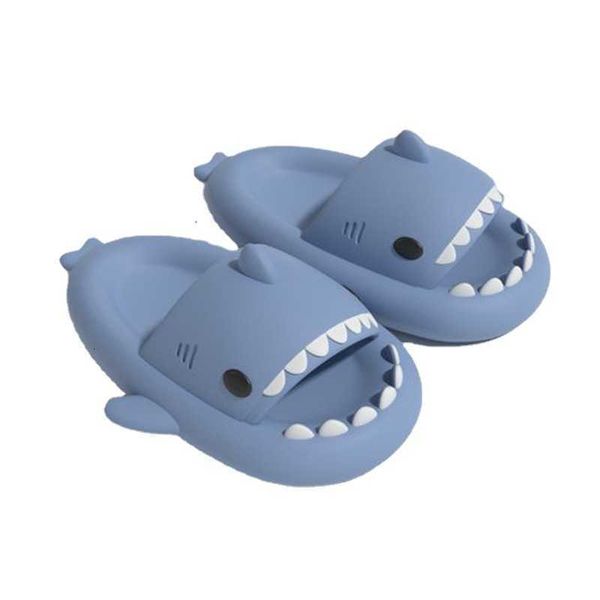 

three dimensional shark eva sandals for chil1en, Black