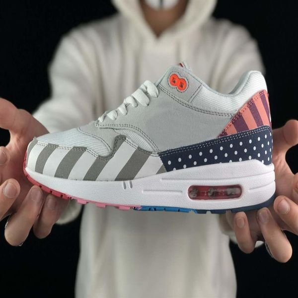 

with box women men running shoes chaussures piet parra x 1 white multi rainbow brand womens sneakers mens trainers shoe sports278j