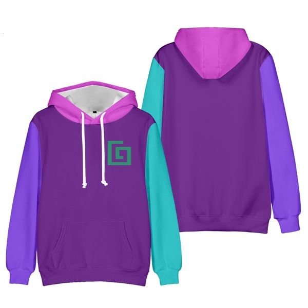 

men's hoodies sweatshirts karl jacobs hoodies women men 3d prints long sleeve hooded sweatshirt streetwear pullover clothes 230227, Black