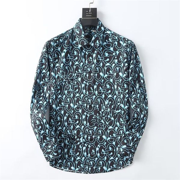 

men's blouse long-sleeved solid slim fit casual business shirt long-sleeved shirt13, White;black