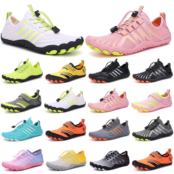 

running outdoor shoes for men women bodybuilding black white blue green grey yellow orange purple outdoor climbing vogue soft trainers sneak, White;red