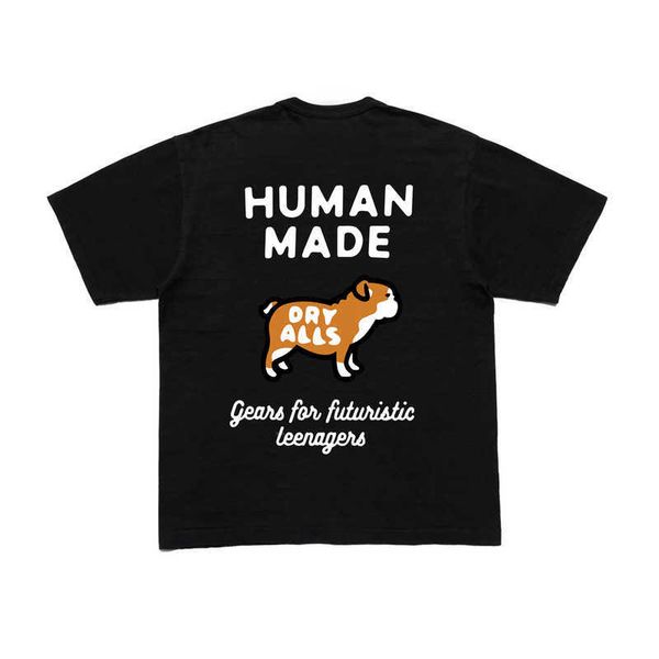 

men's t-shirts human tee made cotton summer 2023 leisure casual made2022 cute cartoon graphic printed t-shirt loose short sleeve, White;black