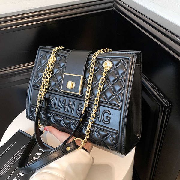 

55% off designer bags bag women's simple letter embossed shoulder small tote bag 2023 new luxury handbags
