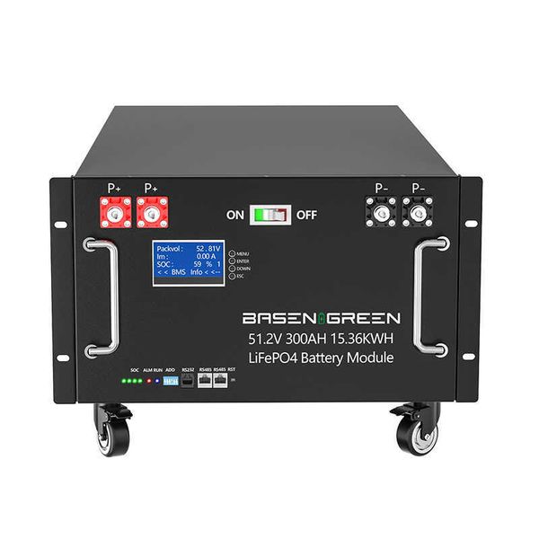 

basen 48v lifepo4 battery 5kwh 10kwh 15kwh 100ah 200ah 300ah solar battery 48v 200ah pack server rack energy storage battery