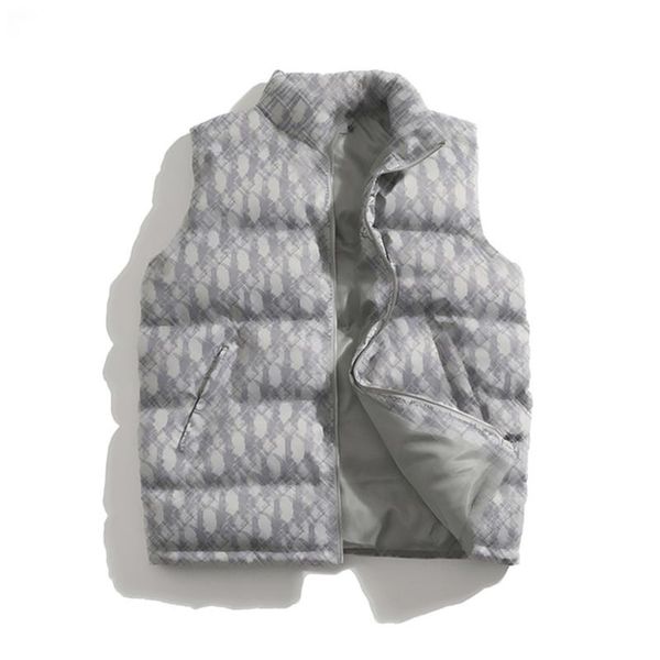 

mens and womens vests no hat sleeveless jacket cotton-padded autumn winter casual coats male waistcoat bodywarmer european america2606, Black;white