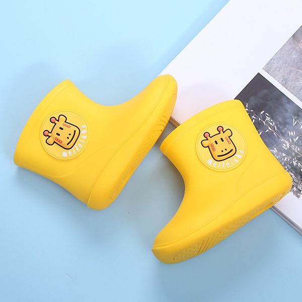 

rain boots rubber boots children shoes rain boots kids shoes animals cartoon water shoes waterproof toddler rainboots non-slip 230227, Black;red