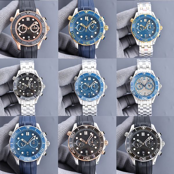 

designer dhgate watch ceramic bezel nttd 44mm men orologio sapphire mens seama watches automatic movement mechanical montre de luxe ster wat, Slivery;brown