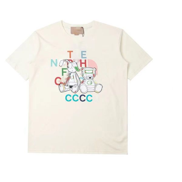 

mens tee luxury t shirt designer 3d letters printed stylist casual summer breathable clothing women clothes couples tees wholesale plain asi, White;black