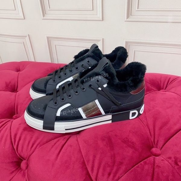 

2023 designer boots sneaker casual shoes fabric shoe thick bottom trainers fashion for woman, Black