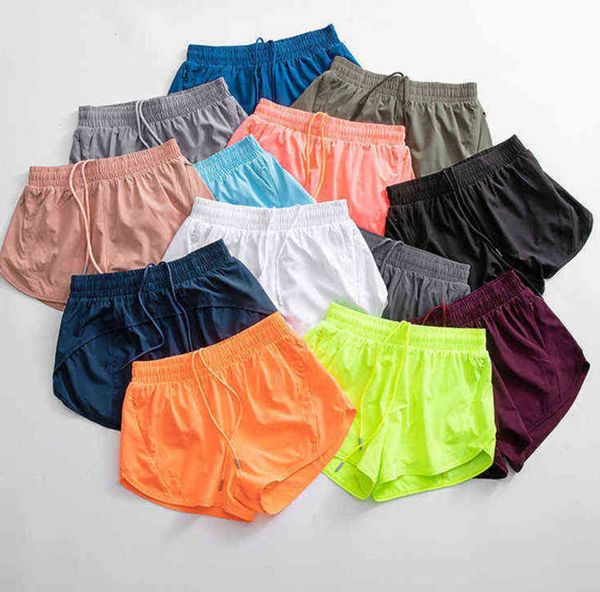 

lu summer nwt women shorts loose side zipper pocket pants gym workout running clothing fitness drawcord outdoor yoga wearlgil lulus 23stidal