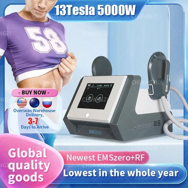 

new dls-emslim slimming machine electromagnetic muscle stimulate body emszero contouring sculpting equipment with rf pelvic pads available