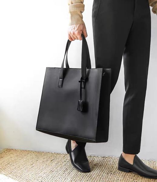 

briefcases men's document bag handbag business travel fashion big capacity work briefcase 230227