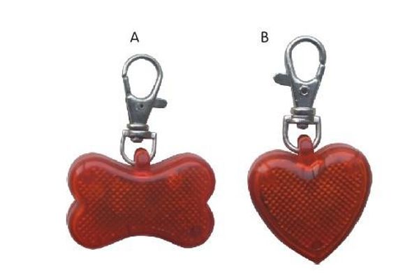 

Dog Cat Safety Flash flashing Blinker LED Light Collar Pet Tag,free shipping