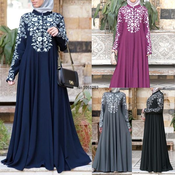 

ethnic clothing bangladesh abayas kimono for women burka arabic print dress festa dubai abaya turkish kaftan islamic clothing muslim 230227, Red