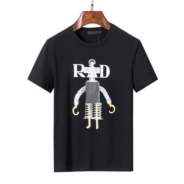 

mens t shirt designer shirt men t shirts summer casual pure cotton fashion letter printing lovers' same clothingass, White;black