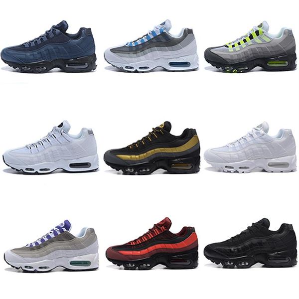 

95 women men running shoes 95s og neon greedy black laser blue fuchsia worldwide mens womens outdoor sports trainers sneakers 36&4233b