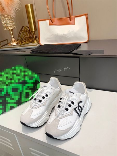 

luxury trainer sneakers fashion brand men designer shoes genuine leather sneaker size35-45, Black