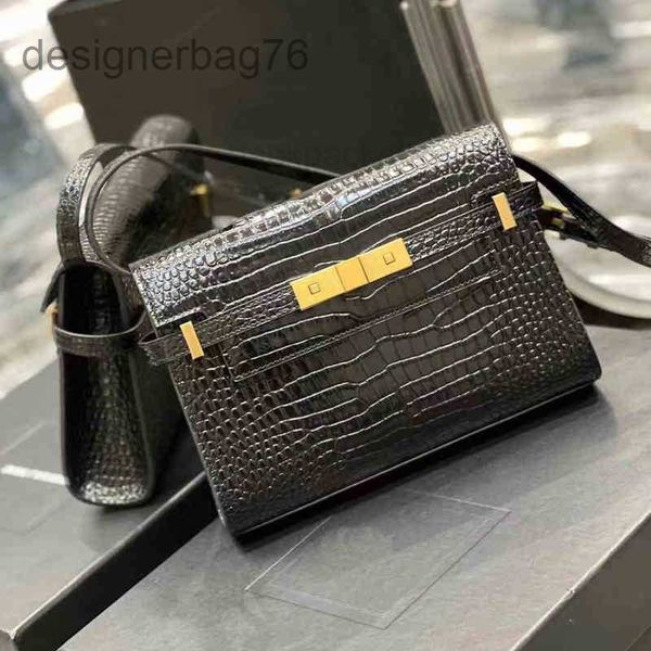 

paris hands outlet manhattan evening bags brand handbag luxury designer shoulder bag siant lourent 2023 fashion crocodile pattern stick leat