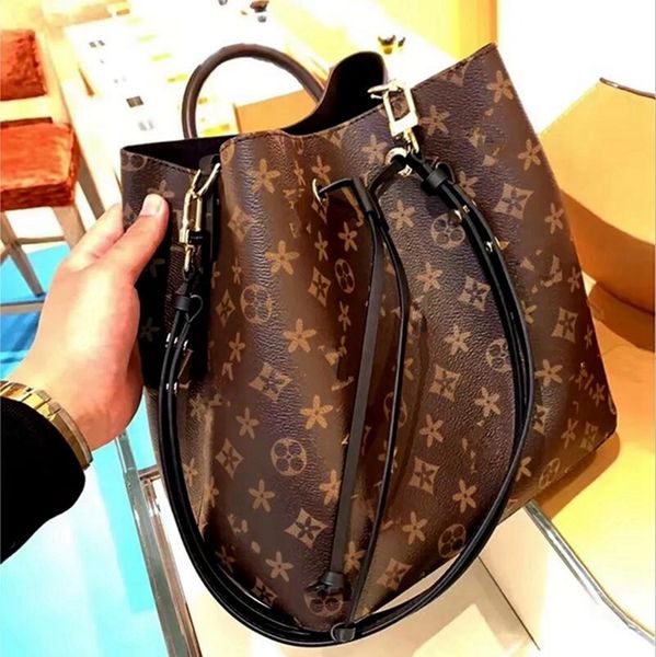 

neonoe mm designer bucket bag handbags women luxury leather shoulder m44020 handbag purse messenger crossbody bag