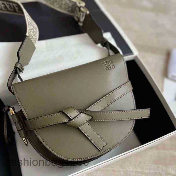 

women loews shoulder 2023 bag handbags saddle designer female lychee pattern leather one handbag gate mini zbgg