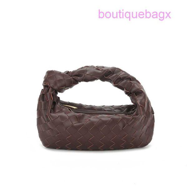 

bottegsa genuine jodie bottegs bags online shop niche design croissant bag hand woven new autumn 2023 knotted cloud