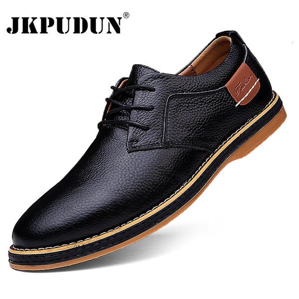 

dress shoes men oxfords genuine leather dress shoes brogue lace up italian mens casual shoes luxury brand moccasins loafers plus size 3848 2, Black