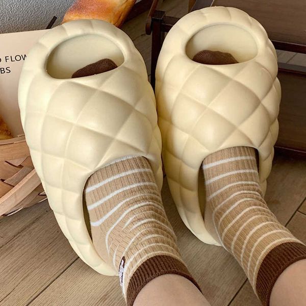 

slippers cute pineapple shape women slides men novelty summer leisure open toe sandals couple woman shoes 2023 new y2302, Black