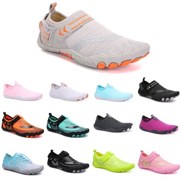 

2023 sports wading shoes gym men women outdoor hiking white black grey dark green blue red purple yellow running sneakers trainers size 35-4