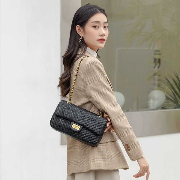

60% off bags for women spring summer simple easy wear single shoulder underarm bag rhombus chain cross-body v-shaped small fashion designer