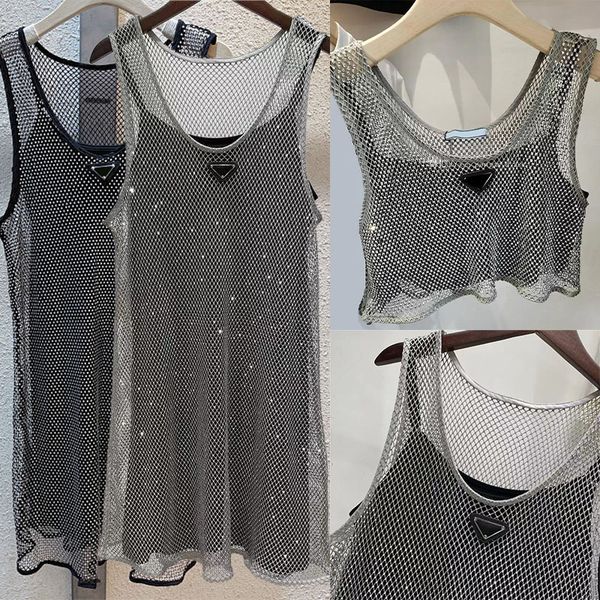 

sleeveless womens dress hollowed black satin sling dress rhinestone shiny hollow vest dresses 2pcs set cropped women v neck t-shirt denim br
