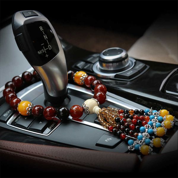

decorations car ornaments agate stalls gears decoration lucky safety symbol pendant rearview mirror hanging auto interior accessories gift r
