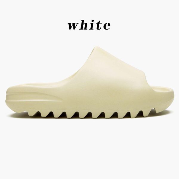 

2023 designer slippers men and women running smooth onyx pure sliding piece of foam blue slippers sandals ochre bone resin plugging desert &, Black