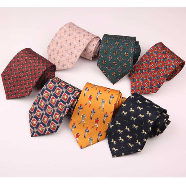 

neck ties new mens wedding tie 9cm neck ties for men business party gravatas fashion neckties men suit store accessories male printed ties j, Blue;purple