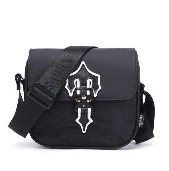 

designer bag frapstarnew trapstar men's and women's one-shoulder messenger bag fashion brand large capacity oxford cloth fashion m